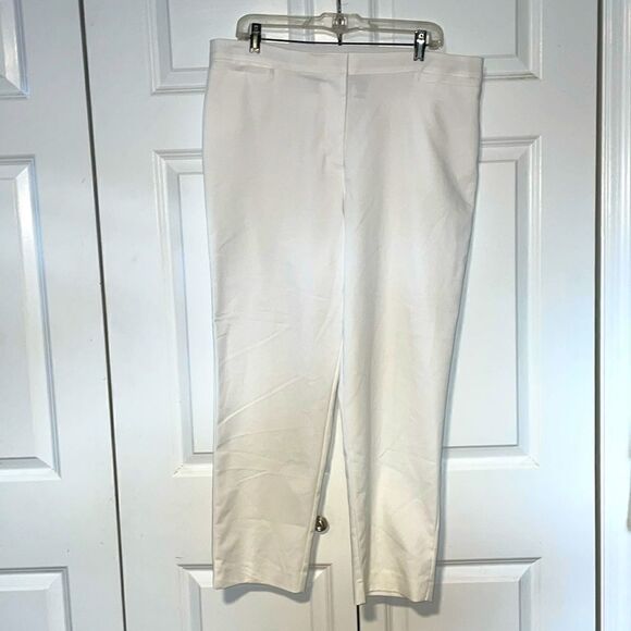 Ruby  Road white slacks size 16 - Picture 1 of 7